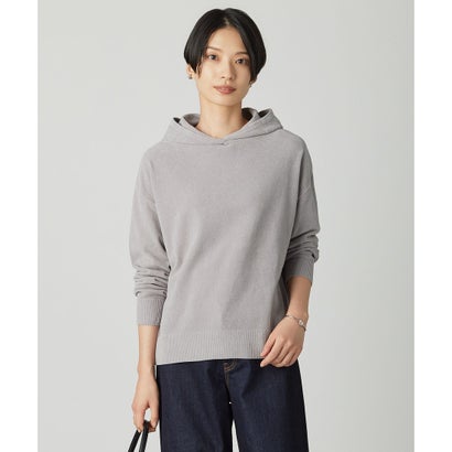 CHENILLE フーデッド ニット （グレー系）｜詳細画像