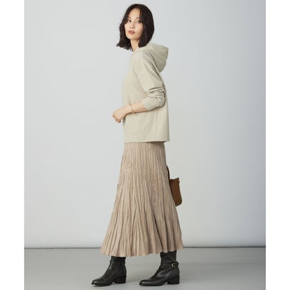 CHENILLE フーデッド ニット （グレー系）｜詳細画像
