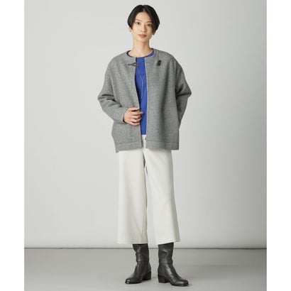 J.PRESS LADIES ポンチ ボートネック カットソー （ベージュ系）｜詳細画像