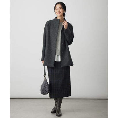 CASHMERE BLEND クルーネック ニット （チェリーレッド系）｜詳細画像