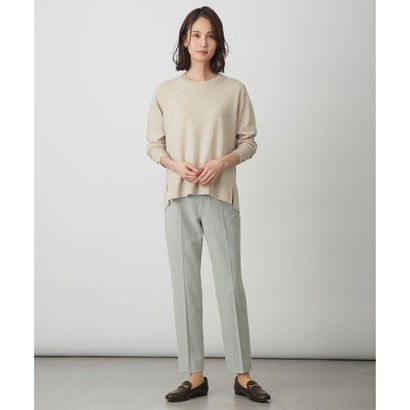 CASHMERE BLEND クルーネック ニット （ミントグリーン系）｜詳細画像