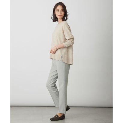 CASHMERE BLEND クルーネック ニット （ミントグリーン系）｜詳細画像