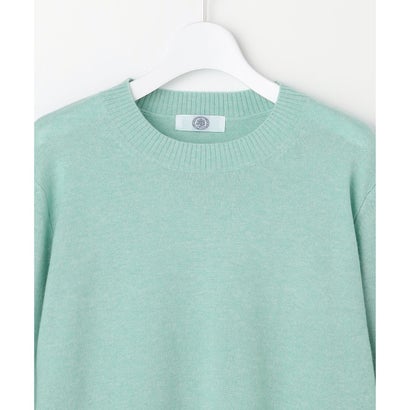 CASHMERE BLEND クルーネック ニット （ブルー系）｜詳細画像