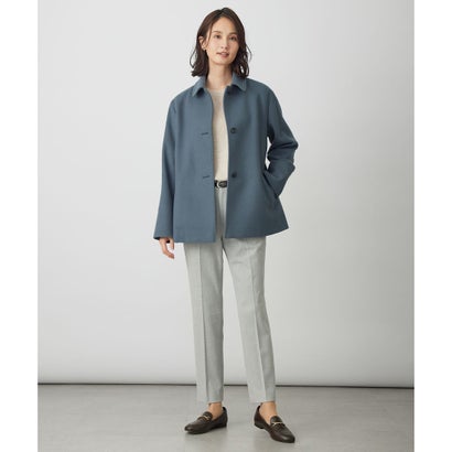 CASHMERE BLEND クルーネック ニット （ブルー系）｜詳細画像