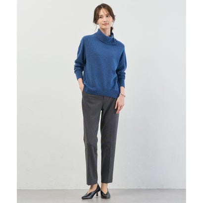 CASHMERE BLEND 襟付き ニット （ミントグリーン系）｜詳細画像