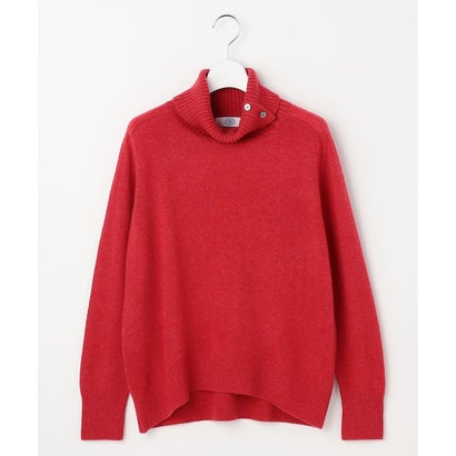 CASHMERE BLEND 襟付き ニット （ミントグリーン系）｜詳細画像