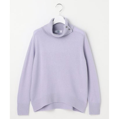 CASHMERE BLEND 襟付き ニット （ミントグリーン系）｜詳細画像
