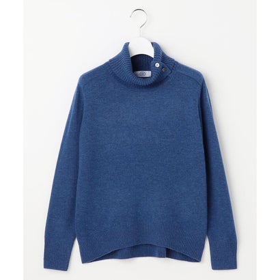 CASHMERE BLEND 襟付き ニット （ミントグリーン系）｜詳細画像