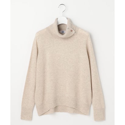 CASHMERE BLEND 襟付き ニット （ミントグリーン系）｜詳細画像