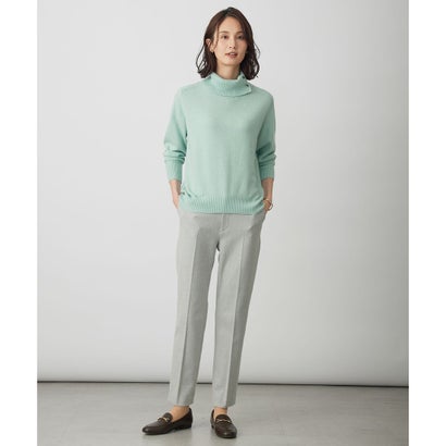 CASHMERE BLEND 襟付き ニット （ミントグリーン系）｜詳細画像