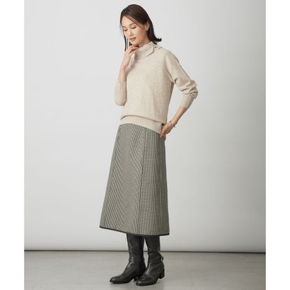 CASHMERE BLEND 襟付き ニット （ミントグリーン系）｜詳細画像