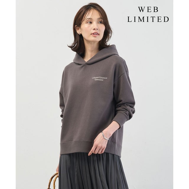 【WEB限定】ロゴ裏毛 パーカー （【WEB限定】スレート系）