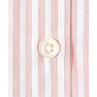 J.PRESS LADIES 【WEB限定カラーあり】コンパクトエステネージュ シャーリング シャツ ブラウス （サックスストライプ系1）｜詳細画像