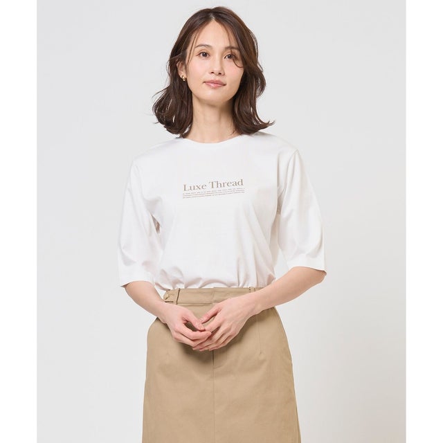 ロゴTシャツ （ホワイト系）