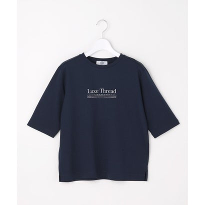ロゴTシャツ （ネイビー系）｜詳細画像