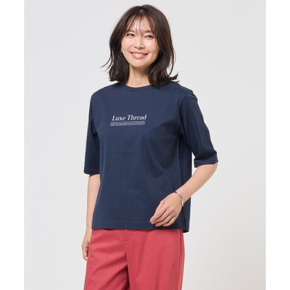 ロゴTシャツ （ネイビー系）｜詳細画像