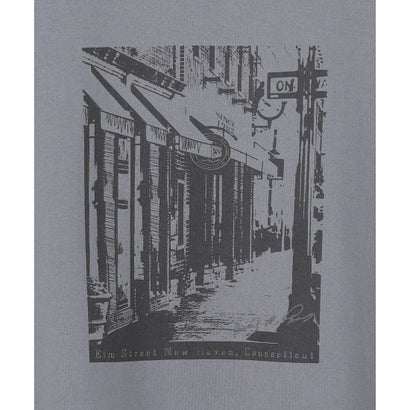 J.PRESS LADIES プリント Tシャツ （グレー系）｜詳細画像