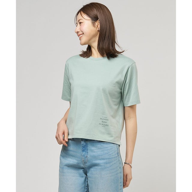 ロゴ Tシャツ （ライトミント系）
