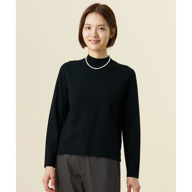 【人気定番アイテム・シーンレスに活躍・WEB限定カラーあり】PRINCE ハイネック ニット （ブラック系）