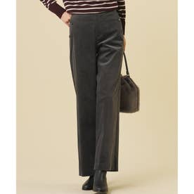 【WEB限定カラーあり】AIR DUROY LIGHT  セミ ワイド パンツ （グレー系）