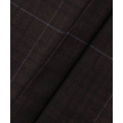 【WEB限定カラーあり】T/W ミルドチェック＆千鳥 プリーツ スカート （ネイビー千鳥系）｜詳細画像
