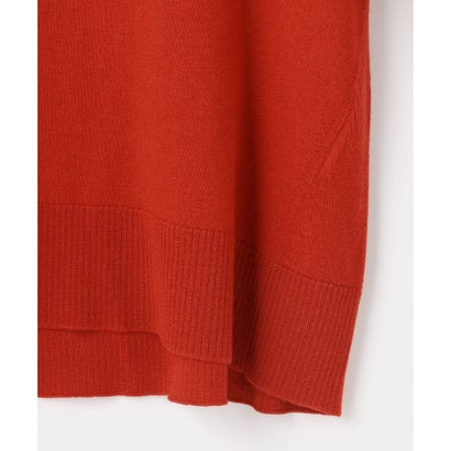 SOFT TOUCH WOOL Vネック ニット （サックス×グレー系）｜詳細画像