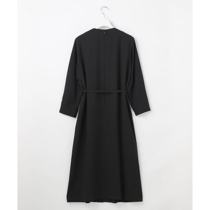 J.PRESS LADIES 【人気定番素材】ノルディス2wayジョーゼット フルフロント プリーツ ワンピース （ブラック系）｜詳細画像
