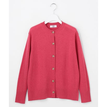 J.PRESS LADIES 【人気素材・WEB限定カラーあり】CASHMERE BLEND クルーネック ニット カーディガン （ミント系）｜詳細画像