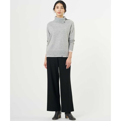 J.PRESS LADIES 【人気素材・WEB限定カラーあり】CASHMERE BLEND 襟付き ニット （【WEB限定】ピンク系）｜詳細画像