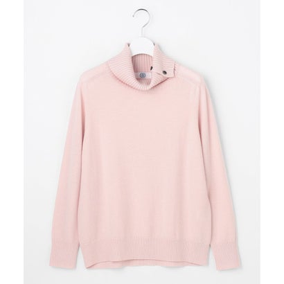 J.PRESS LADIES 【人気素材・WEB限定カラーあり】CASHMERE BLEND 襟付き ニット （【WEB限定】ピンク系）｜詳細画像