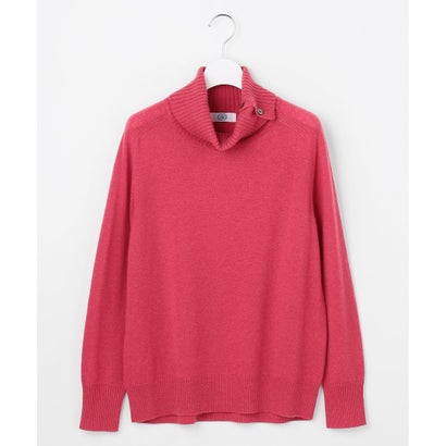 J.PRESS LADIES 【人気素材・WEB限定カラーあり】CASHMERE BLEND 襟付き ニット （【WEB限定】ピンク系）｜詳細画像
