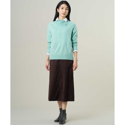 J.PRESS LADIES 【人気素材・WEB限定カラーあり】CASHMERE BLEND 襟付き ニット （【WEB限定】ピンク系）｜詳細画像