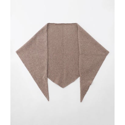 【プラスワンアイテムに・WEB限定カラーあり】NZW CASHMERE BLEND ニット スカーフ （【WEB限定】モカ系）｜詳細画像