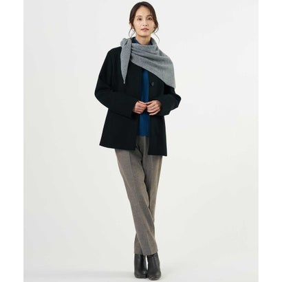 【プラスワンアイテムに・WEB限定カラーあり】NZW CASHMERE BLEND ニット スカーフ （ベージュ系）｜詳細画像