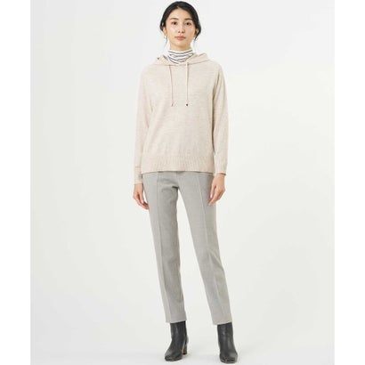 J.PRESS LADIES 【人気素材・WEB限定カラーあり】CASHMERE BLEND ニット パーカー （ブルー系）｜詳細画像