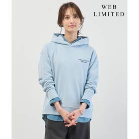【WEB限定】ロゴ裏毛 パーカー （【WEB限定】サックス系）
