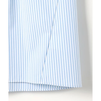 J.PRESS LADIES L 【WEB限定カラーあり】コンパクトエステネージュ スキッパー ブラウス （【WEB限定】サックスストライプ系2）｜詳細画像