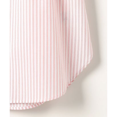 J.PRESS LADIES L 【WEB限定カラーあり】コンパクトエステネージュ シャーリング シャツ ブラウス （【WEB限定】サックスストライプ系2）｜詳細画像