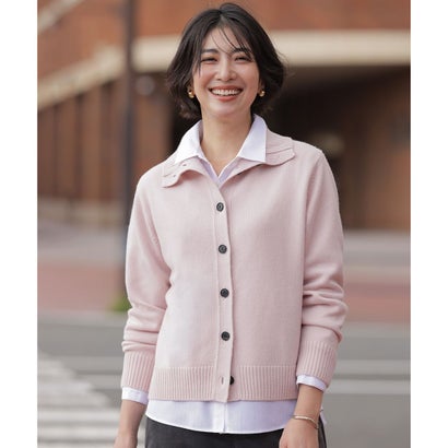 J.PRESS LADIES L 【シーンレスに活躍】コンパクトエステネージュ シャツ ブラウス （ホワイトドビー系）｜詳細画像
