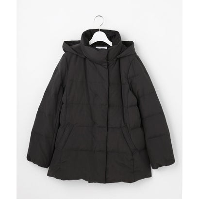 【WEB限定カラーあり・シーンレスに活躍・2way】タフタダウン ミドル丈 コート （【WEB限定】ネイビー系）｜詳細画像