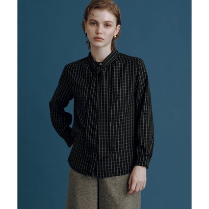 【シーンレスに活躍】Light Mix ツイード セミ ワイド クロップド パンツ （グレージュ系）｜詳細画像