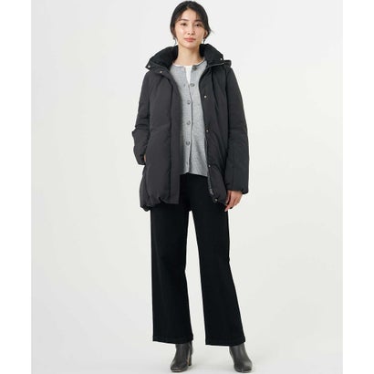 【WEB限定カラーあり・シーンレスに活躍・2way】タフタダウン ステッチレス コート （スレートブラウン系）｜詳細画像