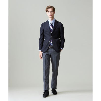 J.PRESS MEN 【ウォッシャブル可】トリートメントウール ストレッチフランネル スラックス （グレー系）｜詳細画像