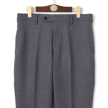 J.PRESS MEN 【ウォッシャブル可】トリートメントウール ストレッチフランネル スラックス （グレー系）｜詳細画像