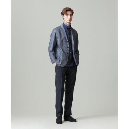 J.PRESS MEN 【ウォッシャブル可】トリートメントウール ストレッチフランネル スラックス （グレー系）｜詳細画像