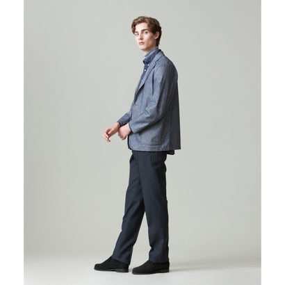 J.PRESS MEN 【ウォッシャブル可】トリートメントウール ストレッチフランネル スラックス （グレー系）｜詳細画像