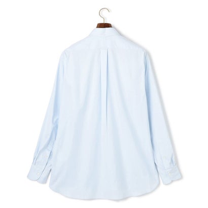 【AaronChang】【UNISEX】ピンオックス シャツ / B.D. （サックスブルー系）｜詳細画像