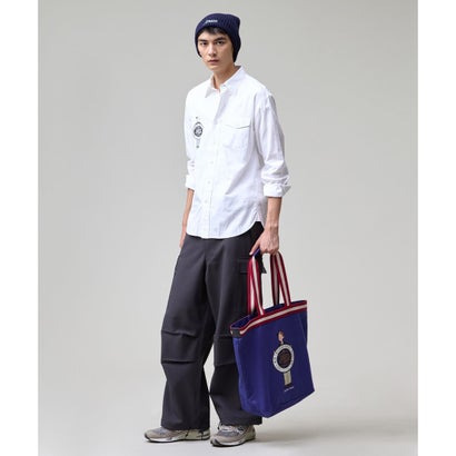 【AaronChang】【UNISEX】ピンオックス シャツ / B.D. （サックスブルー系）｜詳細画像