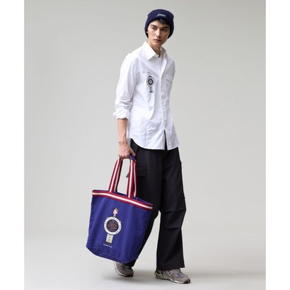【AaronChang】【UNISEX】ピンオックス シャツ / B.D. （サックスブルー系1）｜詳細画像