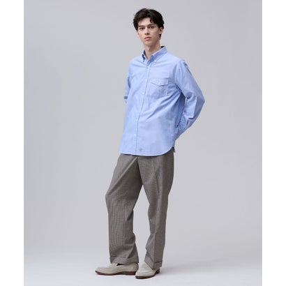 26年秋冬新色追加【IVY SHIRT / 8色展開】オックスフォード オーバルシャツ / B.D. （ワイン系1）｜詳細画像